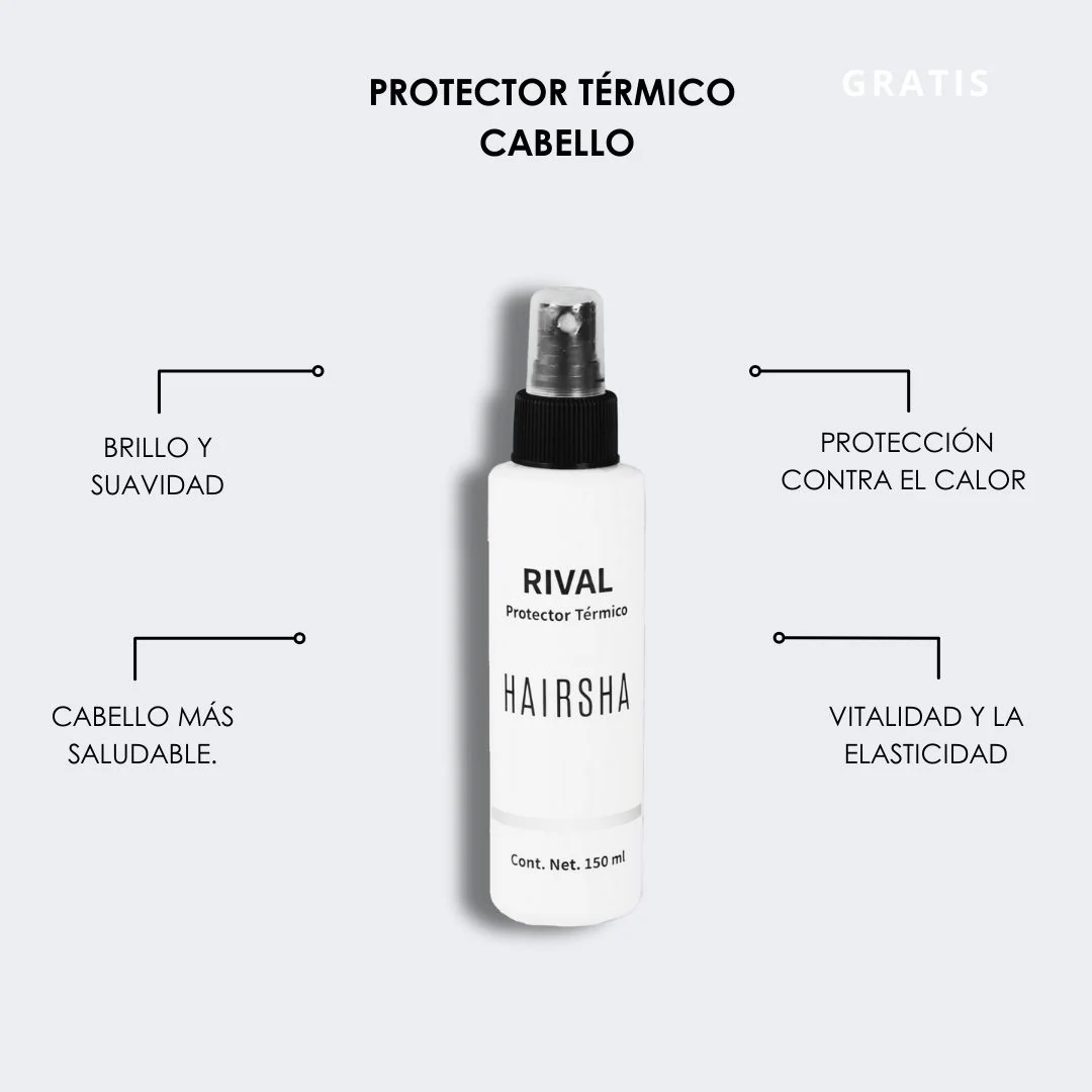 Kit Cabello Tratamiento Reparador + Shampoo Anticaida + Protector Térmico - Image 4
